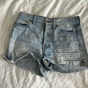 Madewell Distressed Denim Shorts